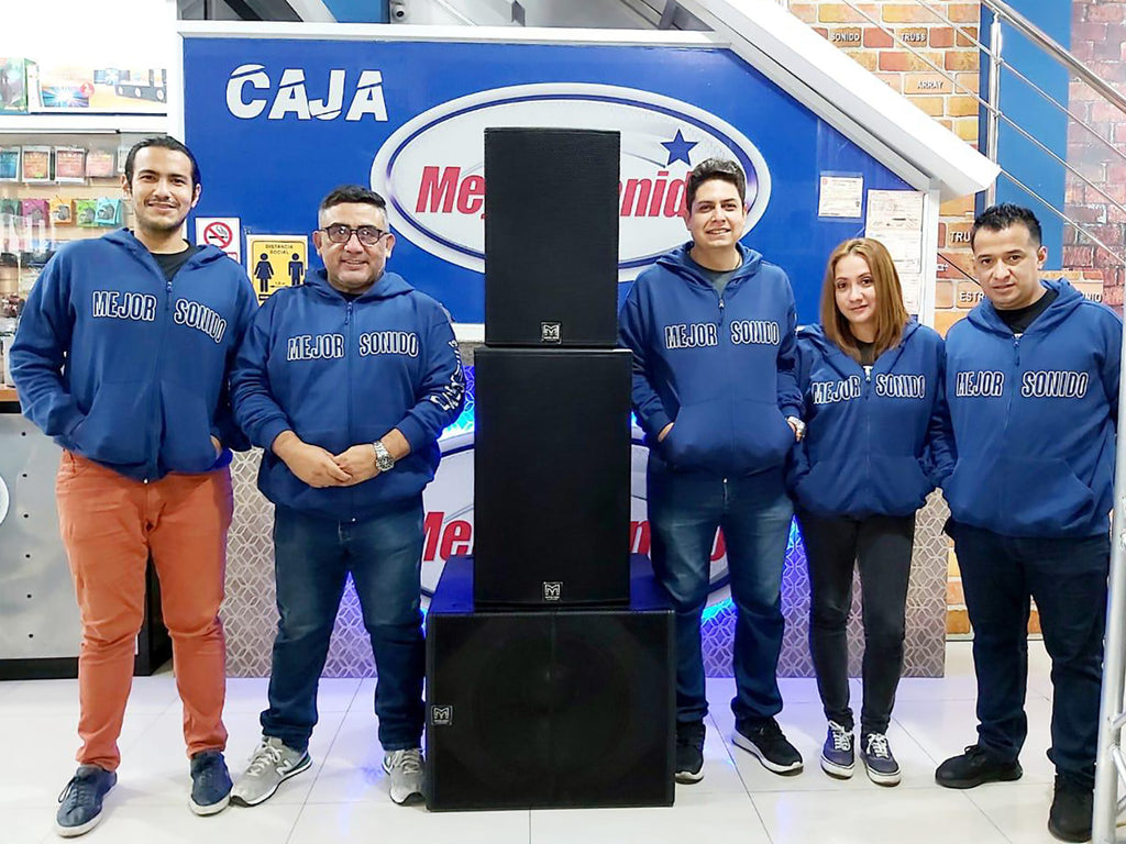 Mejor Sonido se convierte en el primer distribuidor de MARTIN AUDIO en Ecuador